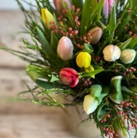 Bloemen bestellen - - Tulpenboeketjes - 